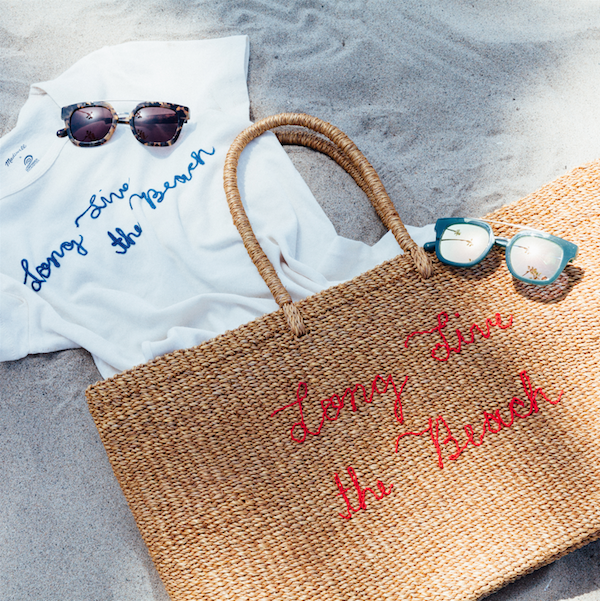 madewell beach bag